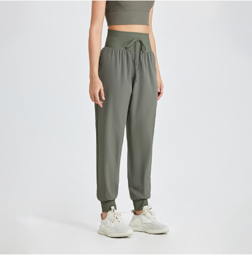 Pantalones Harem Sueltos para Mujeres con Bolsillos