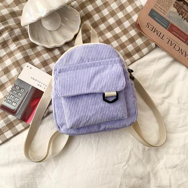 Mochila Mini de Pana para Mujeres